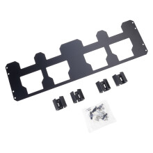 Support d'outils en aluminium à montage frontal avec fixation