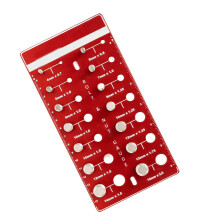 Outil de mesure de fil en aluminium pour attaches standard,