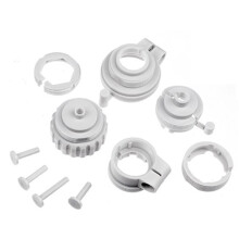 Adaptateur de vannes de chauffage en plastique robuste, avec