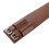 Ceinture en cuir de vache avec boucles ardillon, fermeture-Café 6