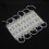100Pcs 5050 SMD 3 LED Modulo LED Strip String Light Impermeabile  12V Bianca Freddo 6