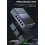 Commutateur Ethernet Gigabit robuste à 8 ports, boîtier 5