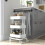 ikea RÅSKOG White Storage Trolley 28x38x61cm 1
