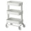 ikea RÅSKOG White Storage Trolley 28x38x61cm 2