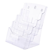 Acrylic Bookstand With Multiple Levels For Optimal-1
