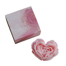 Rose Heart Shape Scented Candle Lastings Burn Aromatherapys-2