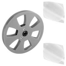 5inch Empty Tape Reel for 1/4 Inch Open Reel Tape Recorder NAB-Hub Replacement with Gasket B