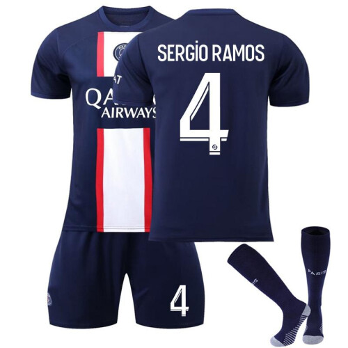 (22) 2223 Sergio Ramos No. 4 Paris Limited Edition Jersey