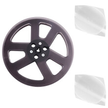 7 Inch 6 Holes Sound Tape Empty Reel for ReVox Studer Recording Takeup Reel Replacement Opening Machine Part