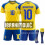 (M) 2526 Ibrahimouic No. 10 Sweden Home Jersey 1