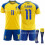 (M) 2526 No. 11 Elanga Sweden Home Jersey 1