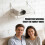 Space Efficient Projector Holder Made Of Solid Wood-Wood color 5