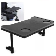 Wheelchair Tray for Adults - Wheelchair Tray Table Attachment for Elderly - Removable Mobility Scooter Lap Table