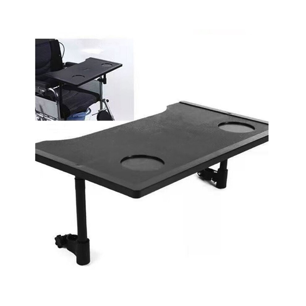 Wheelchair Tray for Adults - Wheelchair Tray Table Attachment for Elderly - Removable Mobility Scooter Lap Table