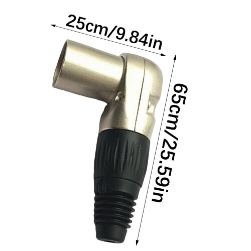 Stabiele XLR-microfoonconnectoren 3/4/5-pins mannelijk-6 2