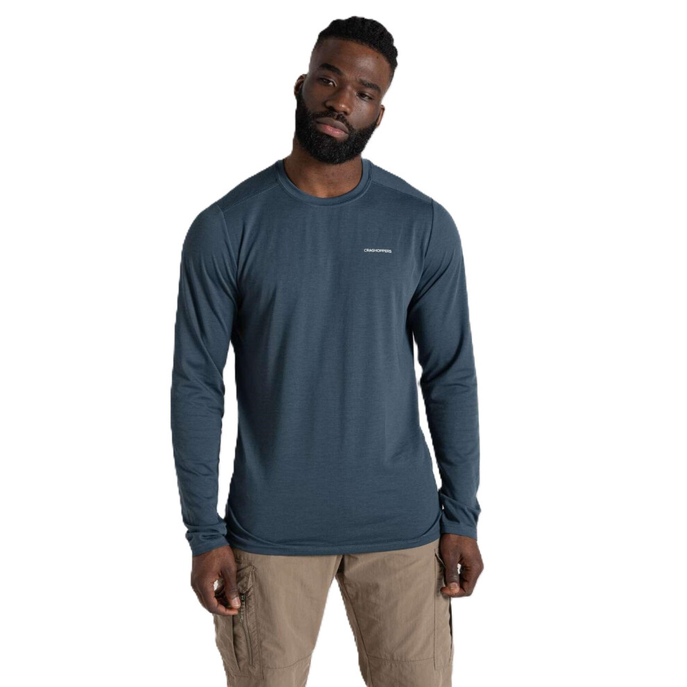 Craghoppers Nosi Life Abel Long Sleeve Tshirt Small Blue - Image 5