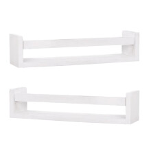 Practical Childrens Room Shelf DIY Instructions Included-White