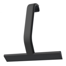 Shower Squeegee for Glass Doors, Silicone with Built-in Hook, Streak-Free, 10-Inch