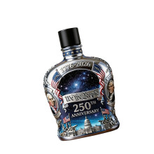 Exclusieve whiskyfles voor verzamelaars met-zwarte hoes