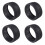 For  CyberBrick 4PCS Ø33.7x13.85mm Rubber Tires  3D Printed Model Components 2