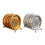 Practical 6Pcs Cake Plate With Holder Stand For-Gold 4 inches 2