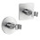 Metal Shower Head Bracket With Flexible Rotating Design-Square 2