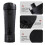 Automatic Electric Protein Shaker Bottle 700ml with LCD Display, Adjustable Speed, Leakproof and Drop Resistant, Black 4