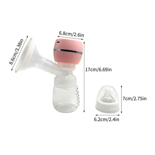 Electric Breast Pump, Pain-Free, with LCD Display and Memory Function, 3 Modes and 9 Adjustable Levels 1