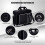 Protective Travel Storage Carry Bag for PS5 Console and Controller, Durable Portable Carrying Case 4