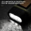 Solar and Hand Crank Mini LED Flashlight 3 Pack, USB Type C Rechargeable, Emergency Power Function, Compact Outdoor EDC 5