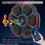 Wall Mounted Bluetooth Boxing Machine for Home Training, Effective and Fun Punch Workout with Music, Durable Exercise Eq 2