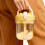 Portable Press Ice Cup With Comfortable Handle For-Yellow 8