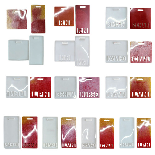 Multipurpose Silicone Name Label Mould For Student Work Pass-89 1