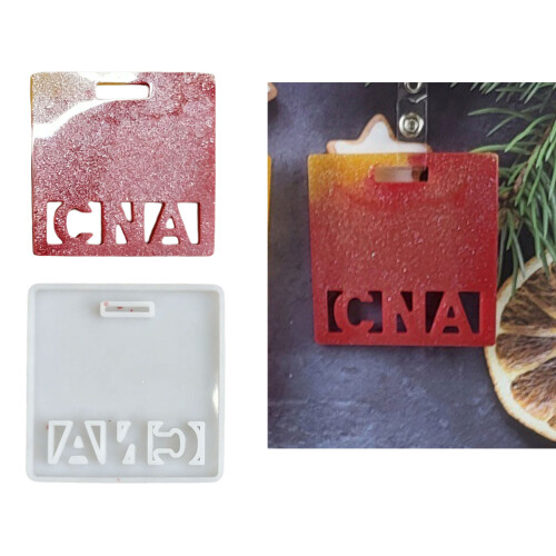 Multipurpose Silicone Name Label Mould For Student Work Pass-89 2