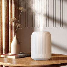 Diffusore di aromi per oli essenziali, diffusore a ultrasuoni silenzioso, umidificatore d'aria per casa e ufficio