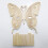 Practical Planter Holder Natural Wood Butterfly Themed Wall 8