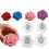 La bougie florale de silicone de forme moule le silicone-5 10