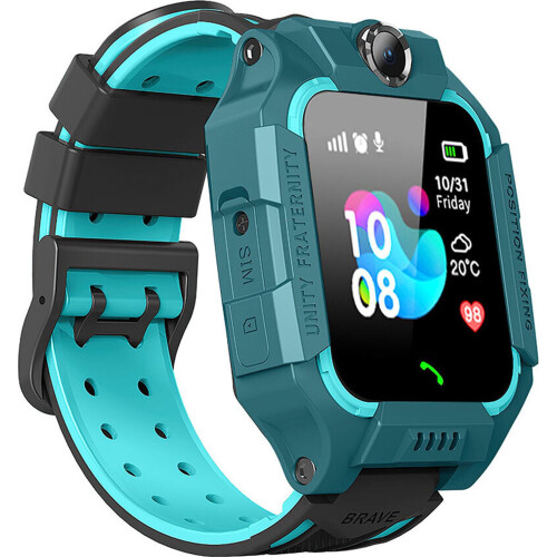 2G Kids Smartwatch with 1.4 Inch Display, SOS Button, Calling Function, 380mAh Battery, Blue 2