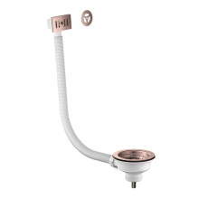 Nes Home Kitchen Basin Waste with Overflow - Bronze