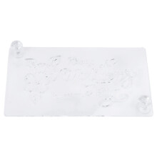 Food Grade Acrylic Stencil For Decorating Tiramisu Cakes-type F