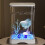 Modern Transparents Bettas Habitats Space-Black Upgraded model 3