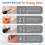 20pcs Horizontal Chicken Waterer Nipples,Chicken Nipple Waterer with Drill Bits, Easy Install Automatic Chicken Waterer 5