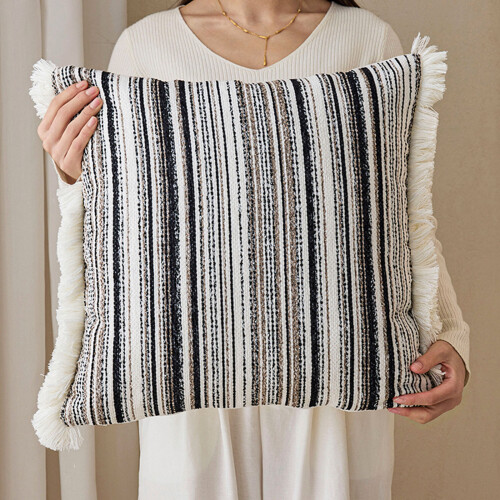 Housse de coussin en peluche robuste avec des motifs-couper 2
