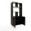 Nervata 2 Door Bookcase Black with Golden Legs 5