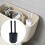 Durable Bathroom Cleaner Enclosure constructed From ABS-White 4