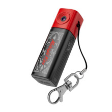 Duimcamera 2K HD Sleutelhangerrecorder Draagbare Autofocus 230 Videorecorder Lippenstift Zakcamcorder Zwart