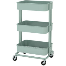 ikea raskog Light Turquoise Trolley 35x45x77cm