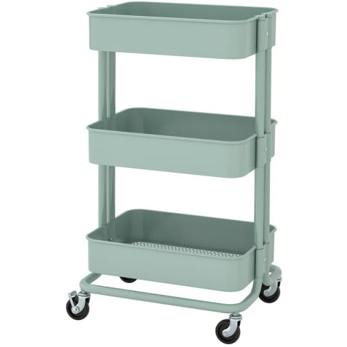 ikea raskog Light Turquoise  Trolley 35x45x77cm