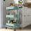 ikea raskog Light Turquoise  Trolley 35x45x77cm 2