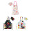 Adjustable Children Apron with Cook Hat for Kids Art Class-B3 2